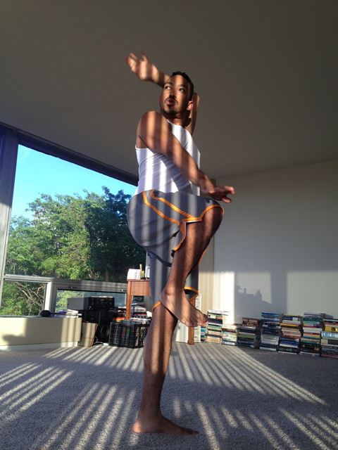 It Never Really Happened rehearsal