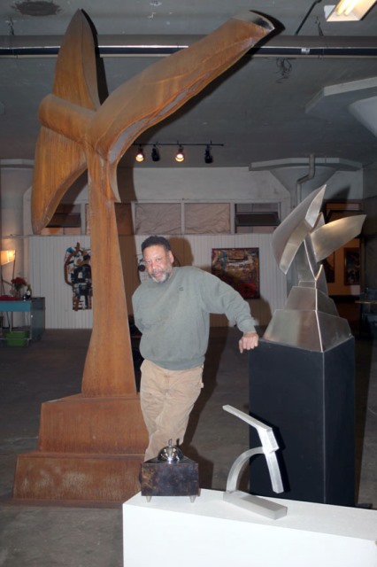 Richard Bennett in studio