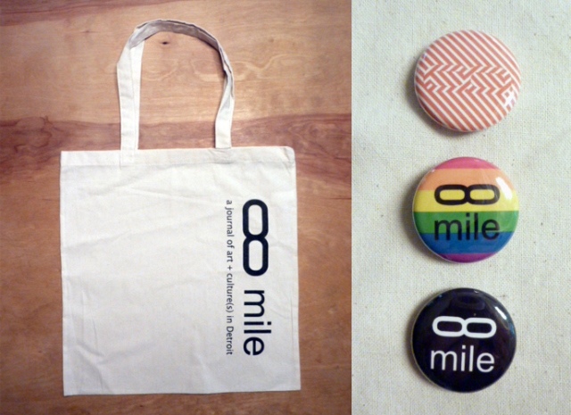 infinite mile tote bag
